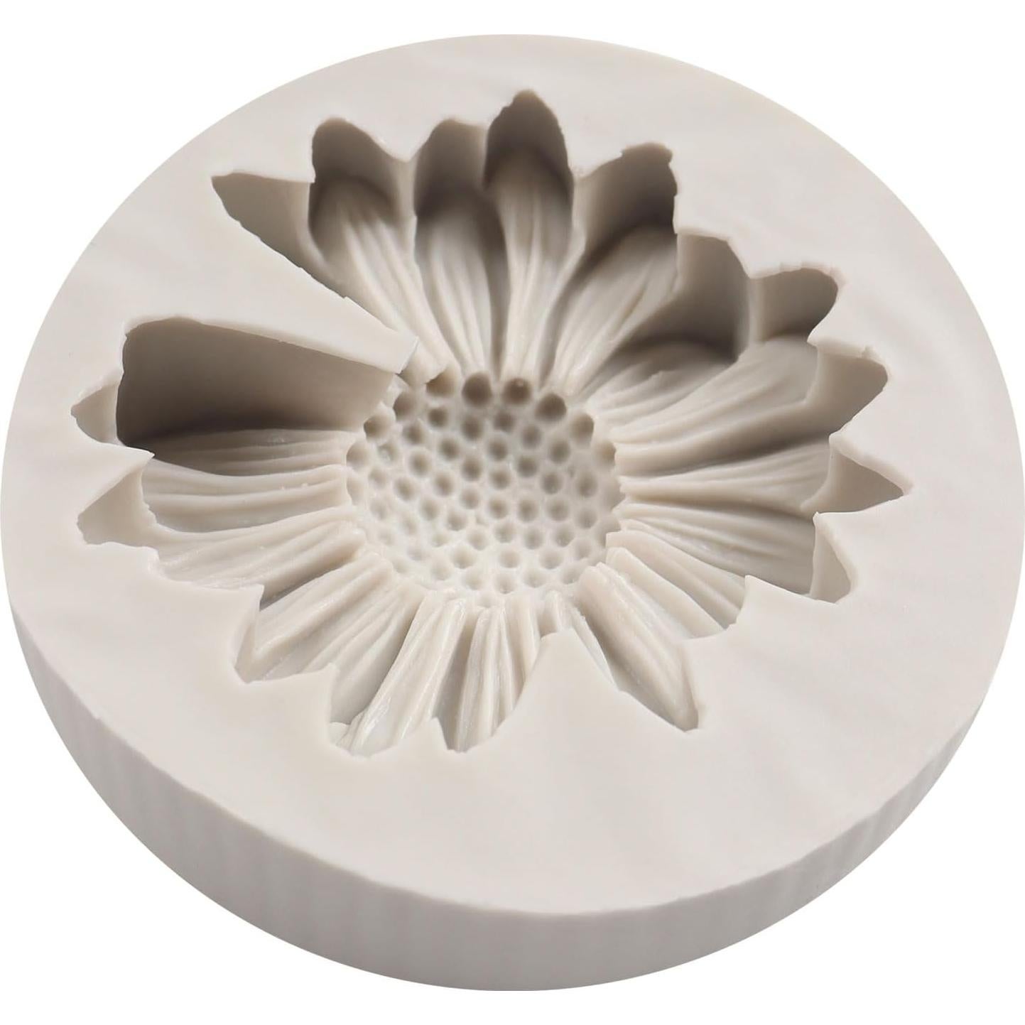 Moldes de Silicona para Fondant FCKEMLDS - Set de 2 Crisantemo