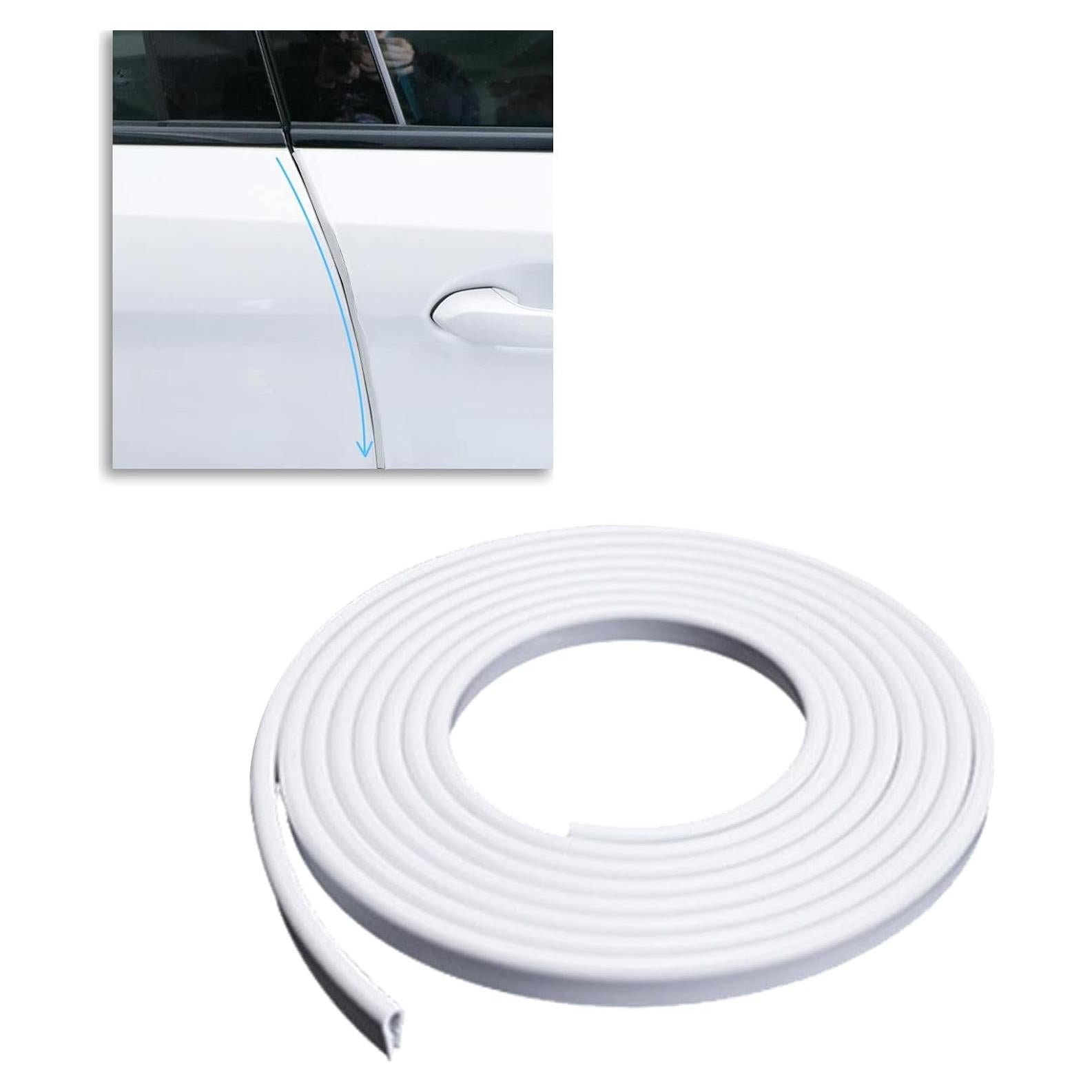 Tira de Protección Invisible de Goma Ajxn 5M para Puertas de Auto