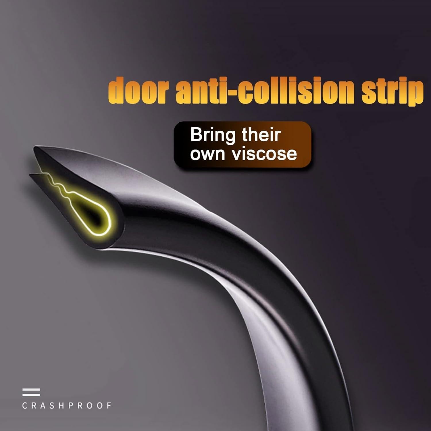 Tira de Protección Invisible de Goma Ajxn 5M para Puertas de Auto