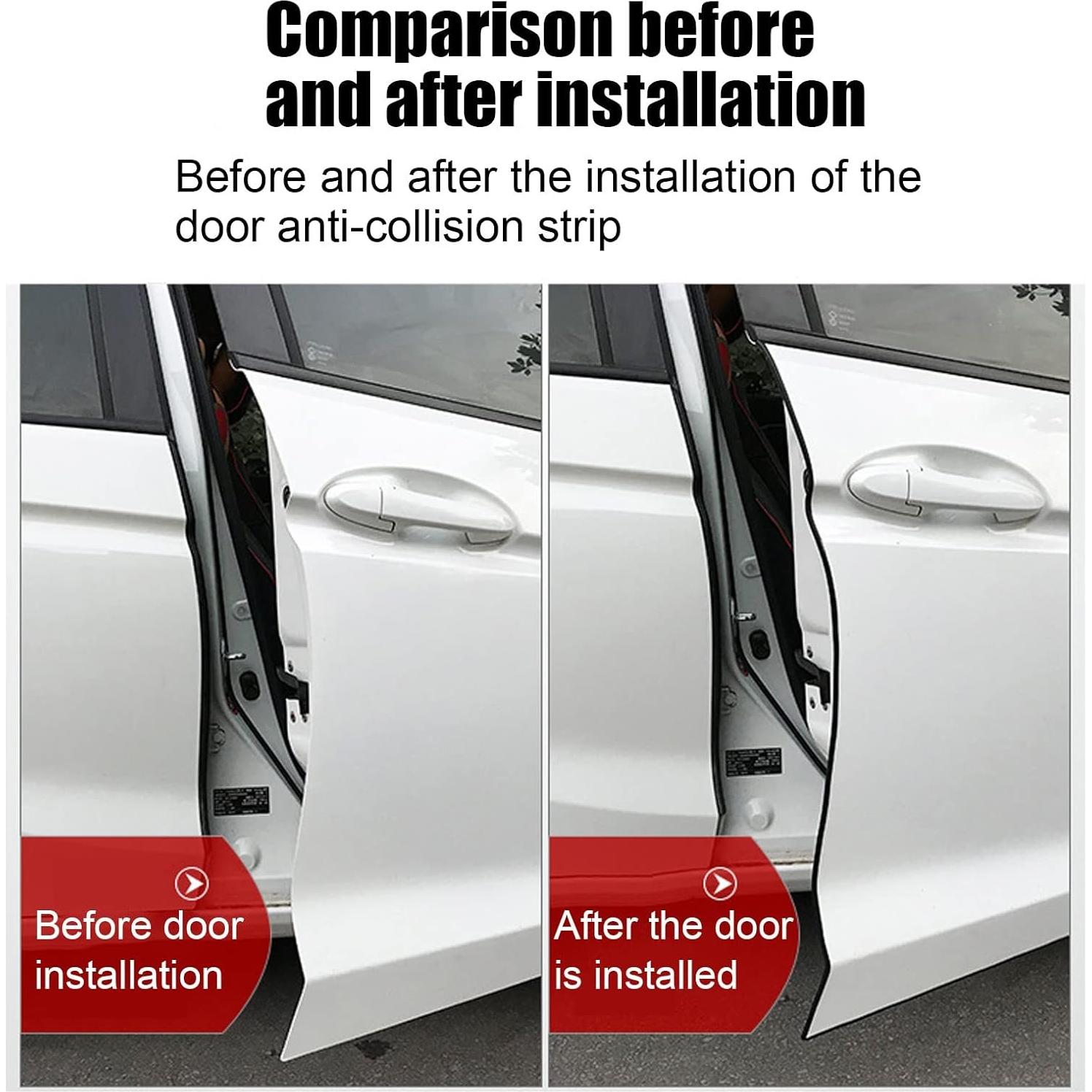 Tira de Protección Invisible de Goma Ajxn 5M para Puertas de Auto