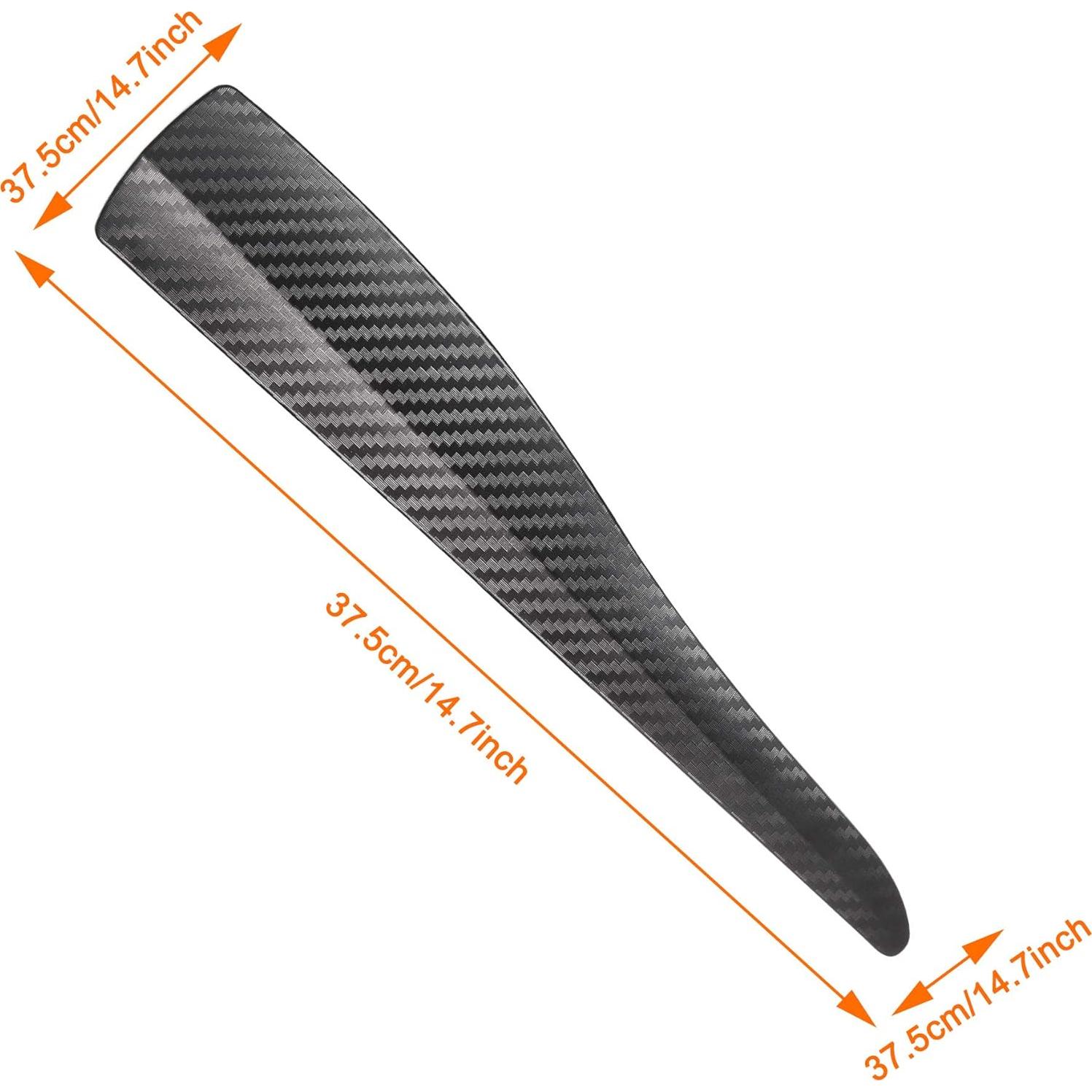 TOMALL 2 Piezas Protector Universal de Esquinas para Coche 25.5cm