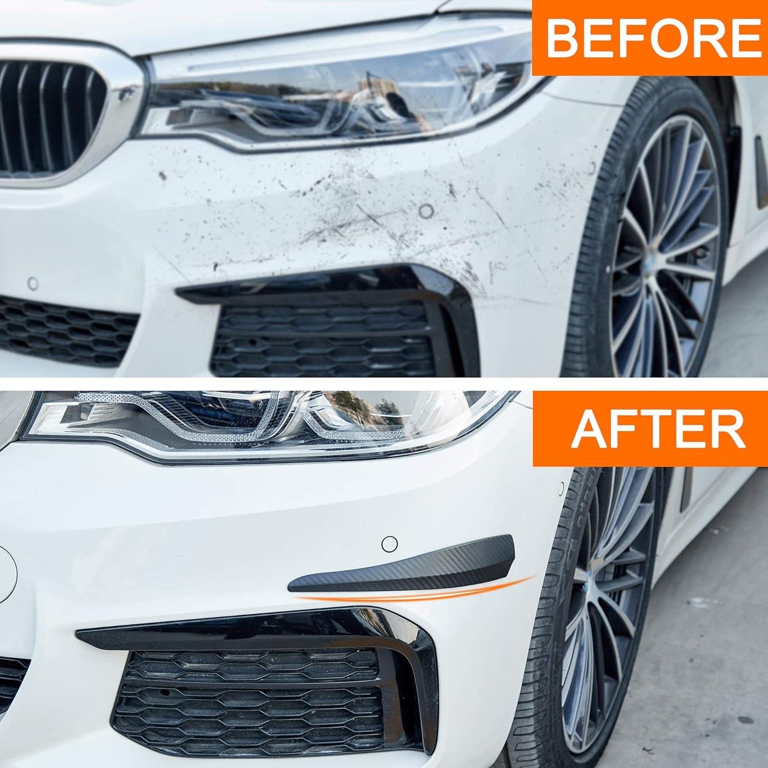 TOMALL 2 Piezas Protector Universal de Esquinas para Coche 25.5cm