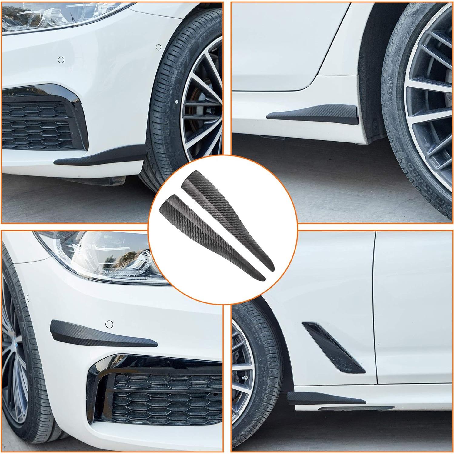 TOMALL 2 Piezas Protector Universal de Esquinas para Coche 25.5cm