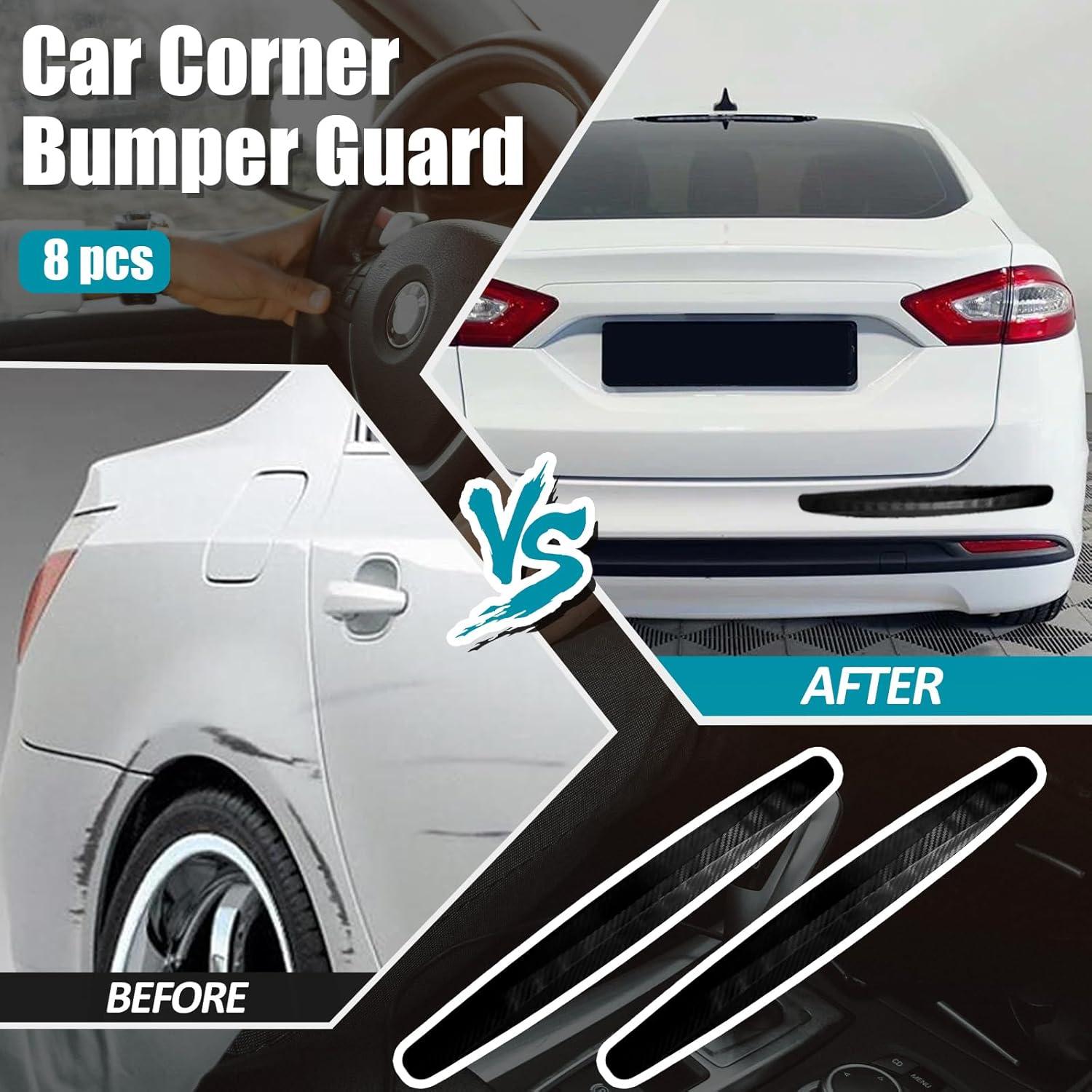 Parche Protector de Parachoques BokWin Negro 2 Piezas Universal