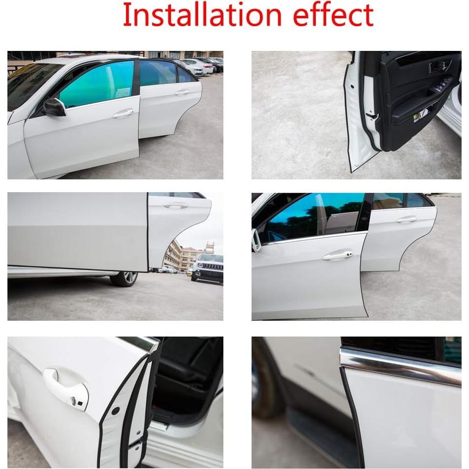 Protector de Goma en U ESUPPORT 10M para Puertas de Coche