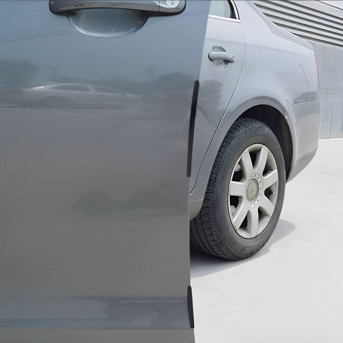 BESULEN Protector de Bordes de Puertas de Coche Negro