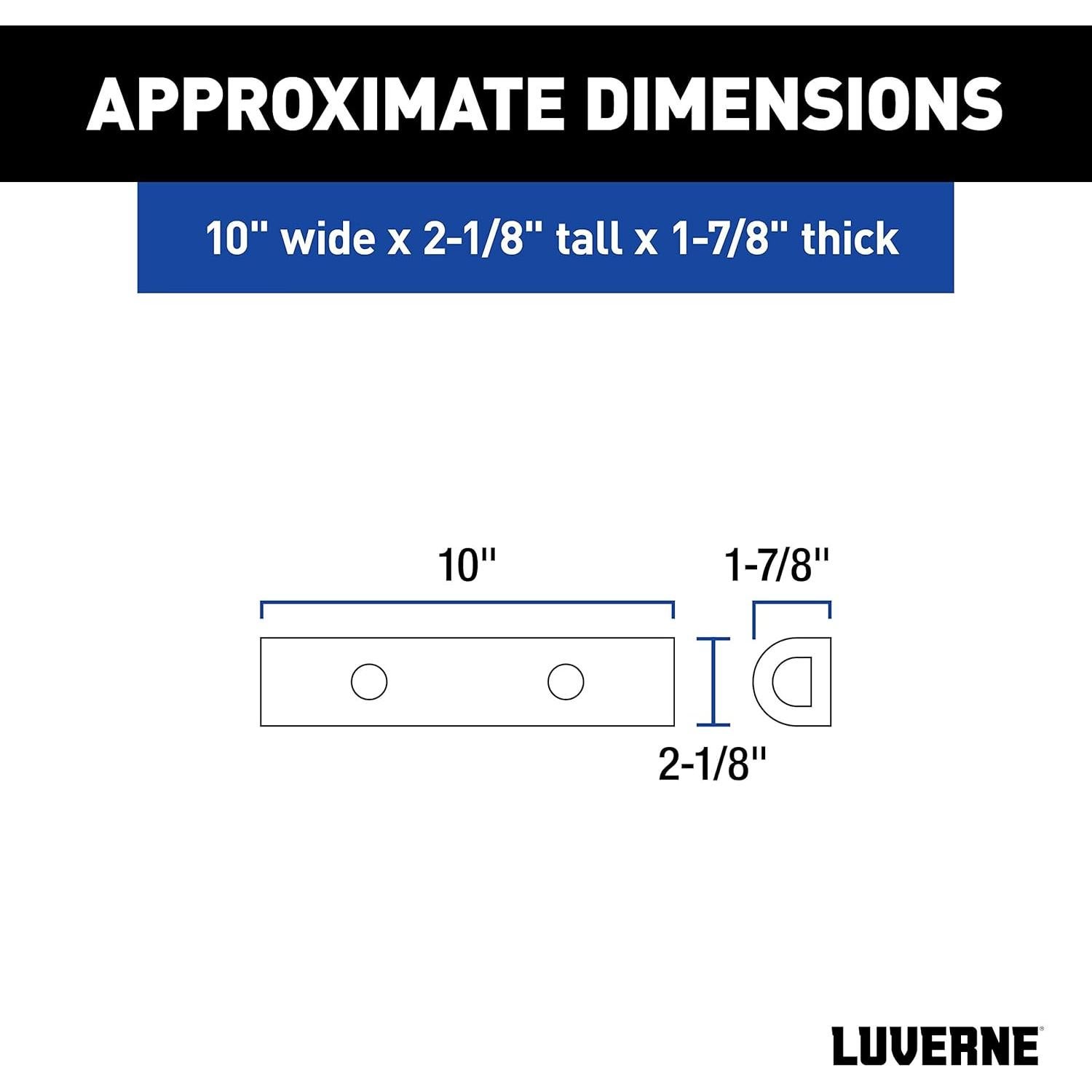 Protector de Parachoques de Goma LUVERNE 2090615 25.4 cm
