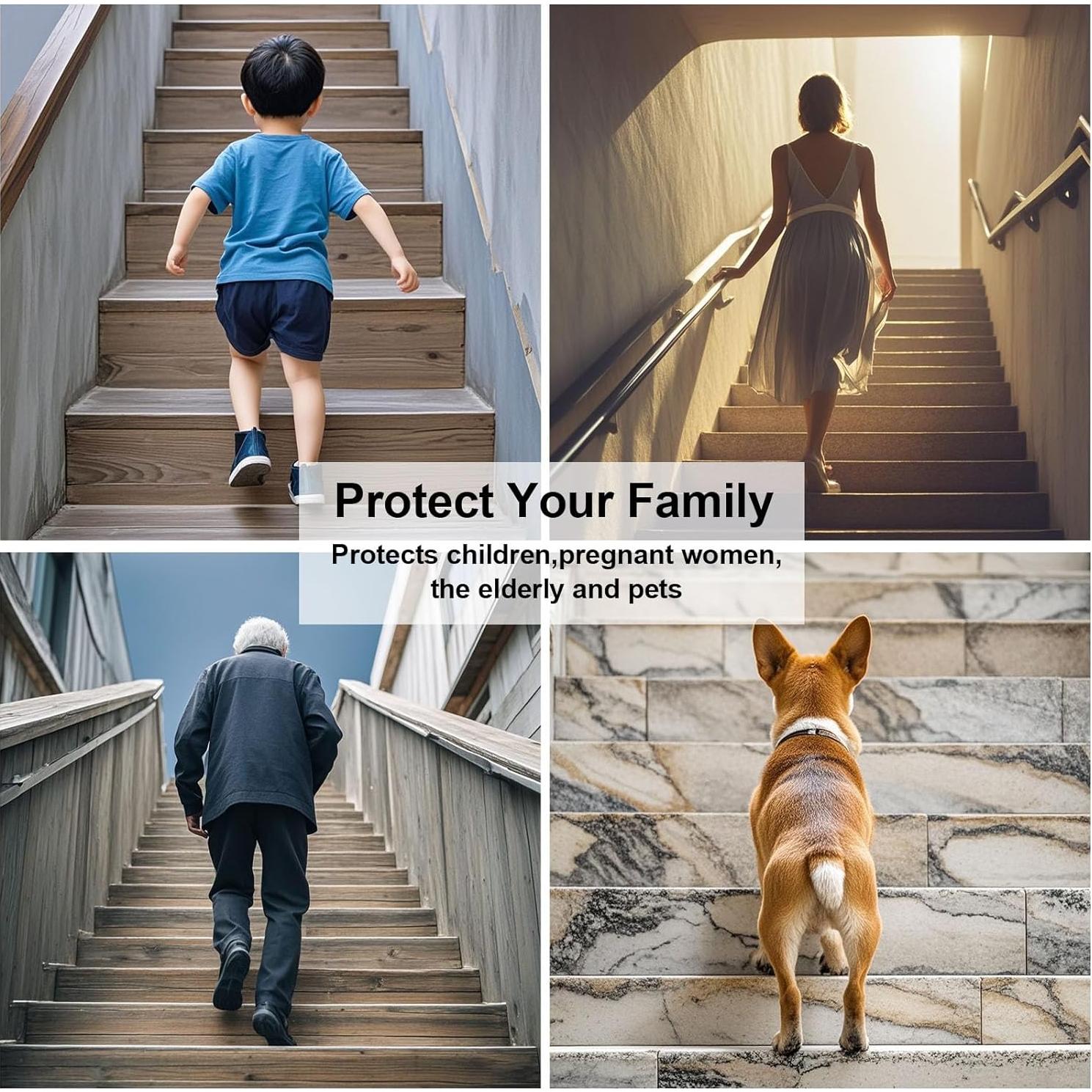 Protector de Borde de Escalera Jaspond 3.05m Antideslizante