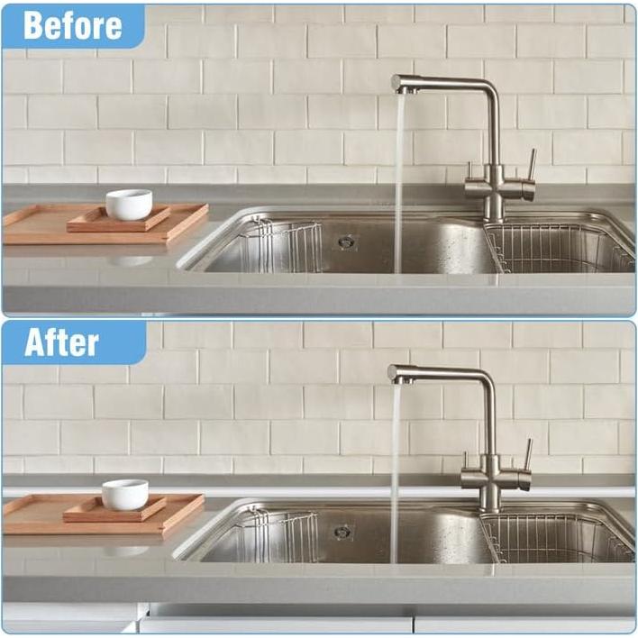 Moldura Flexible de Cuarto Redondo Moonoom 299.72 cm TPE Blanca