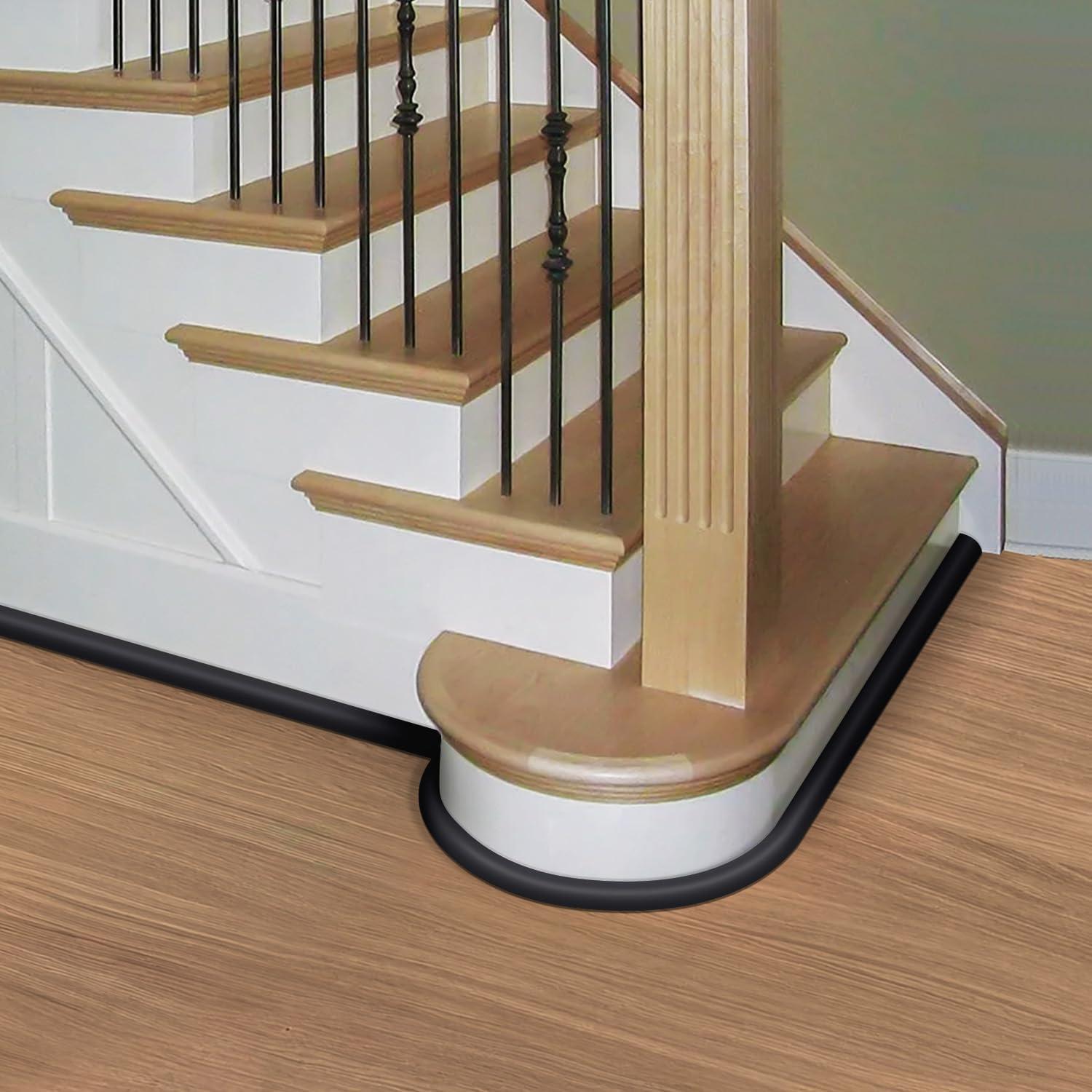 Moldura Flexible Autoadhesiva PATTENGO 401.3 cm Negra