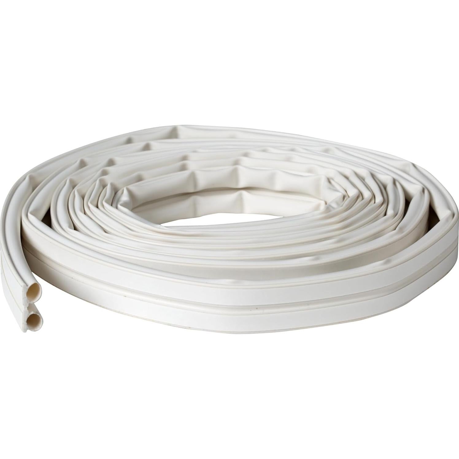 Sello de burlete de silicona Duck Brand 17 ft autoadhesivo blanco