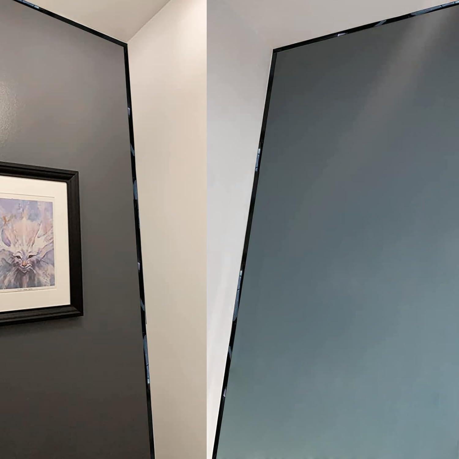 Tira de Moldura de Calafateo Flexible WSIWZAI 6m Negro