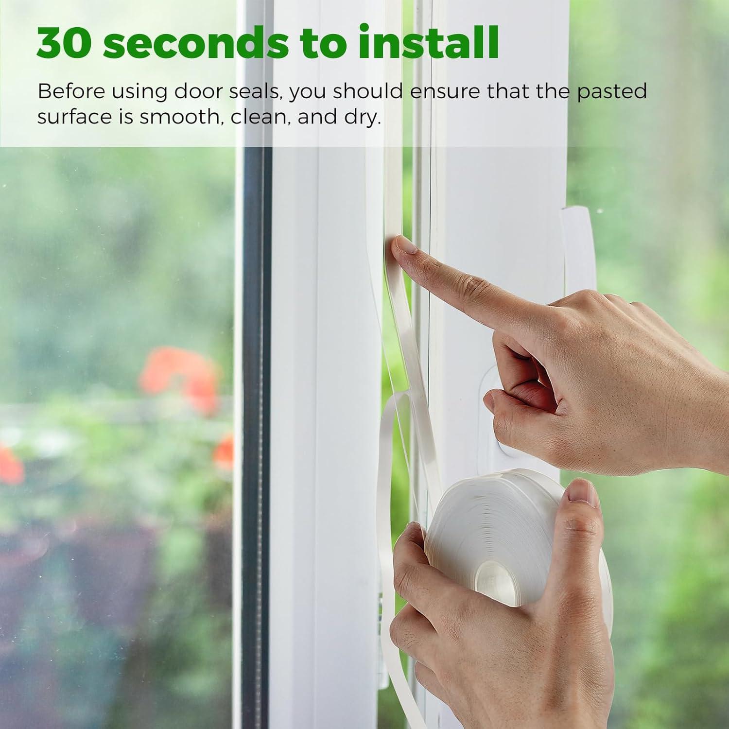 Tira de Sellado de Silicona Sencico 5.03m Transparente 35mm