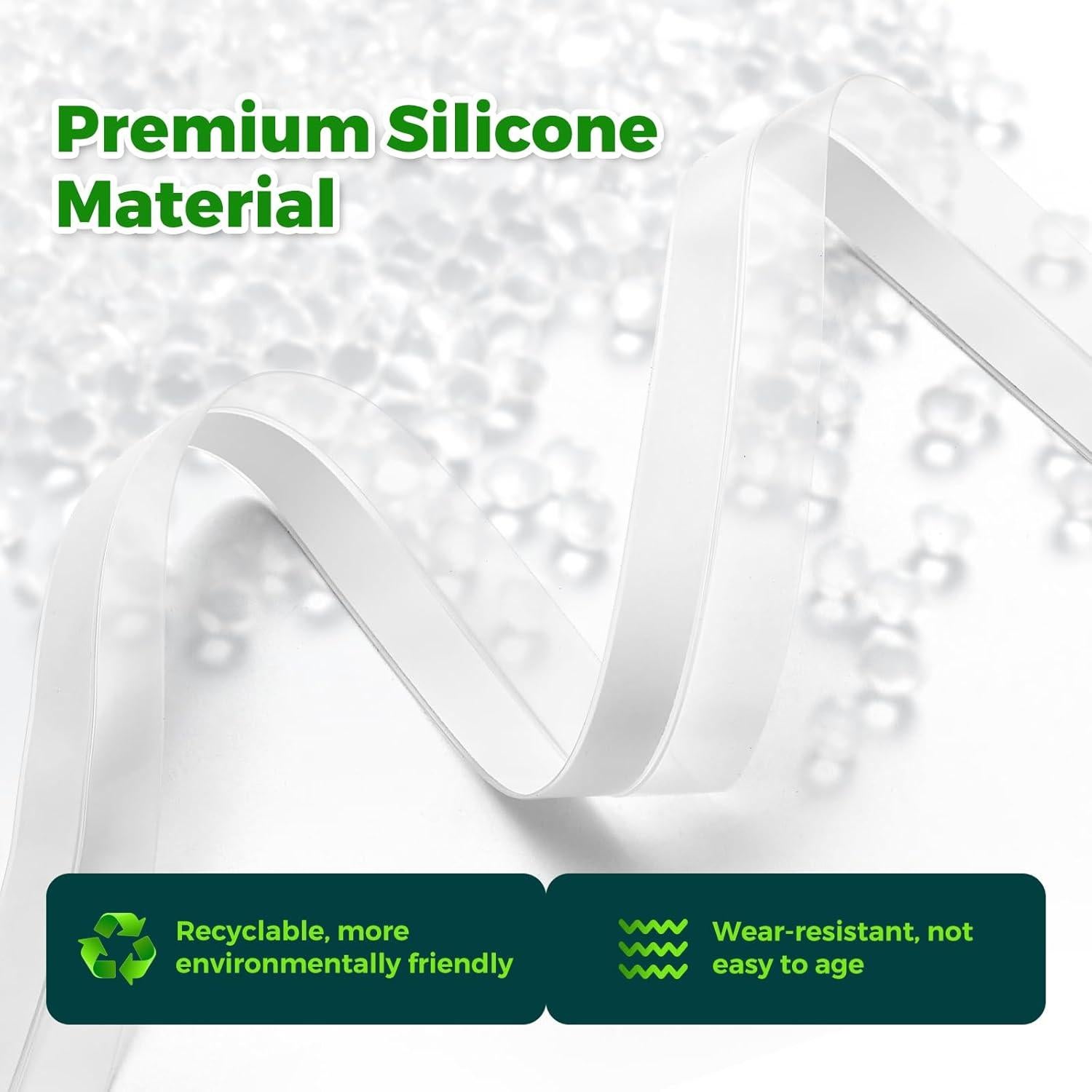 Tira de Sellado de Silicona Sencico 5.03m Transparente 35mm