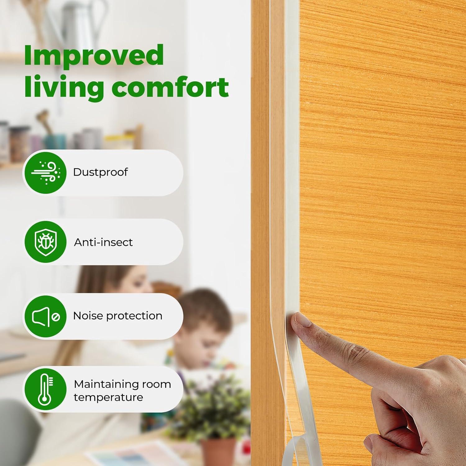 Tira de Sellado de Silicona Sencico 5.03m Transparente 35mm