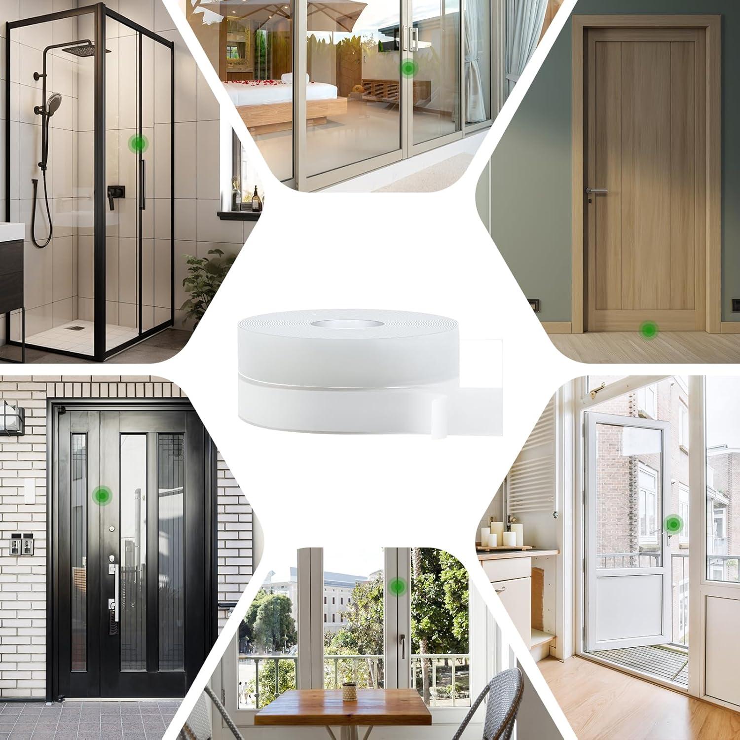 Tira de Sellado de Silicona Sencico 5.03m Transparente 35mm