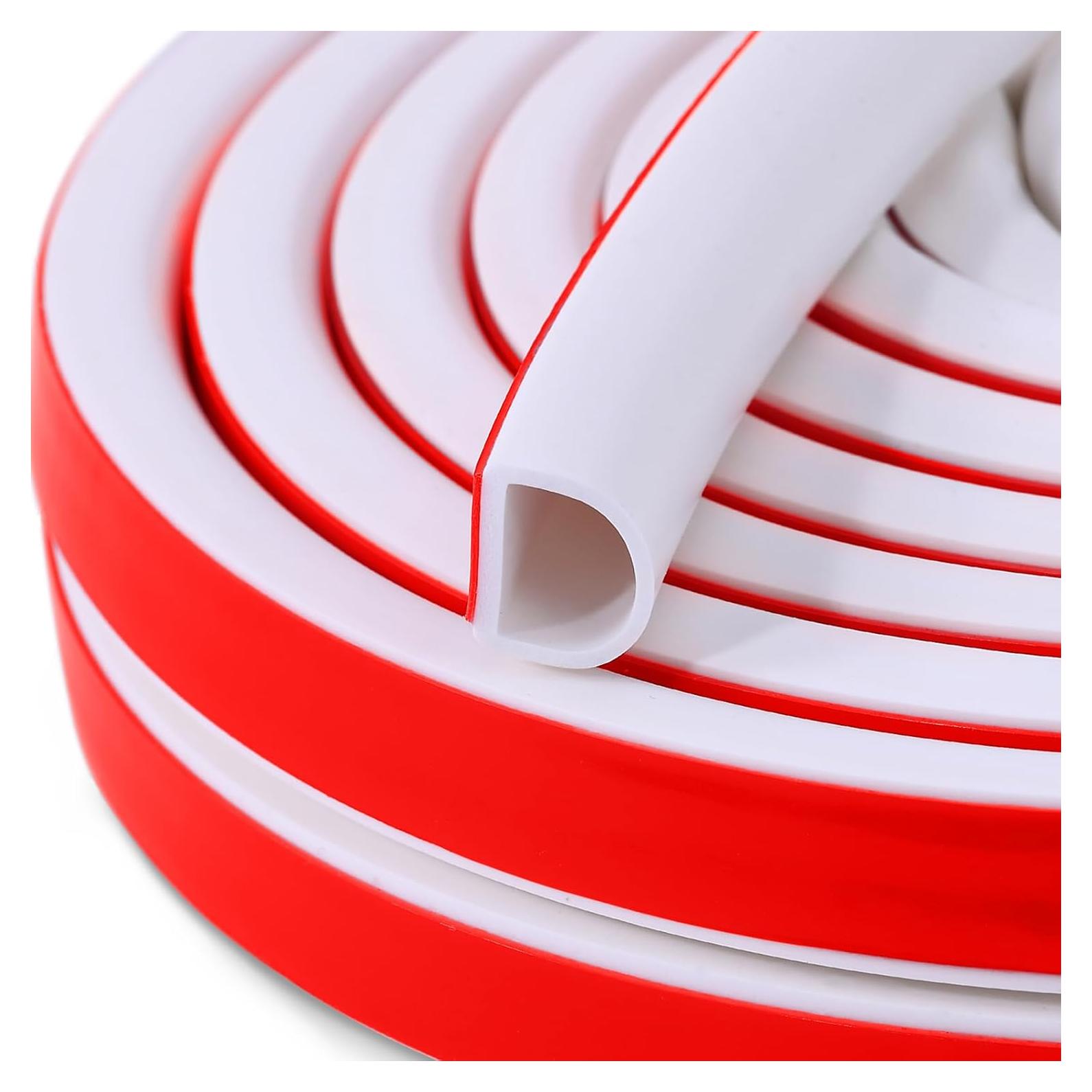 Tira de Sellado de Puerta Benory 6m Silicona Autoadhesiva