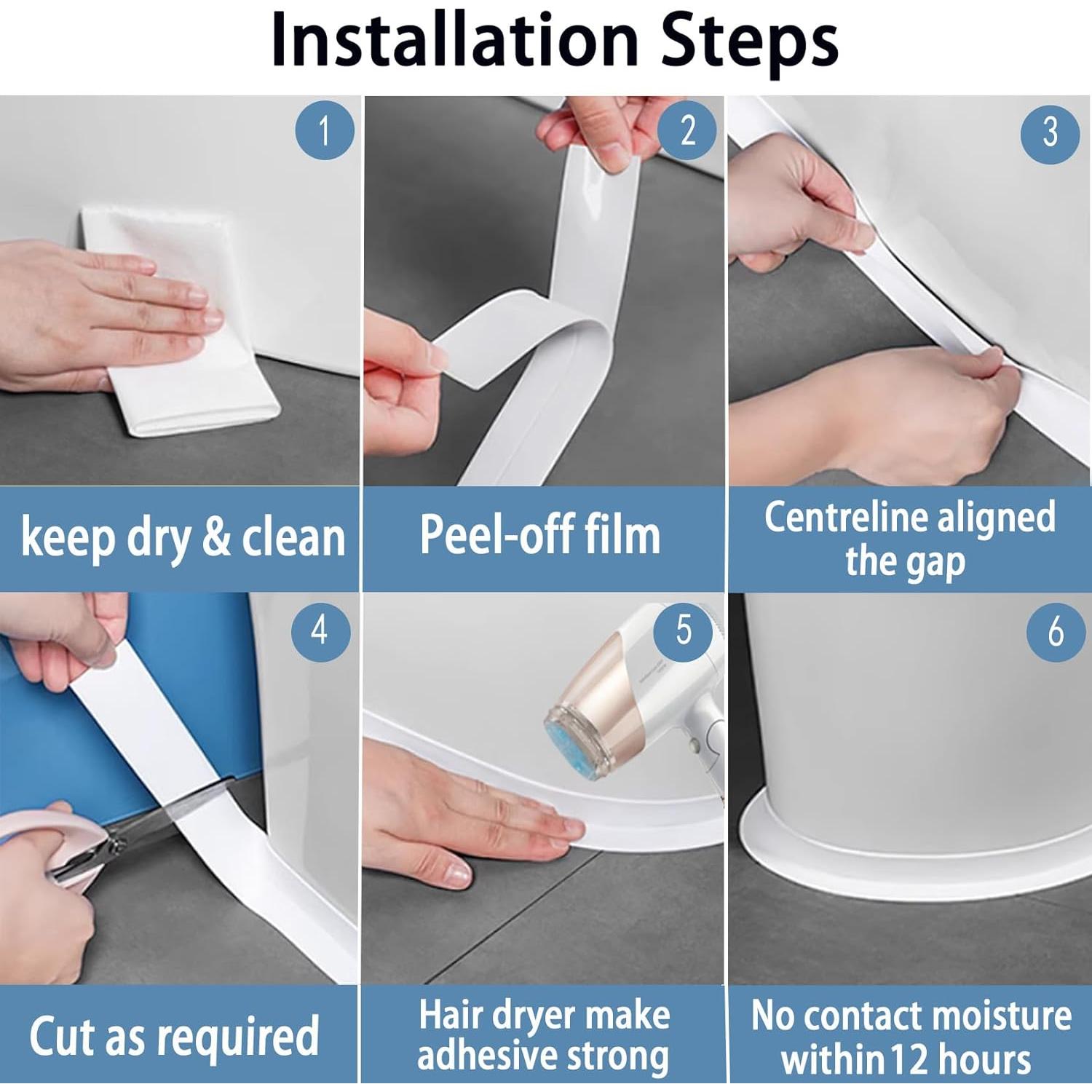 Cinta de Sellado Impermeable Autoadhesiva BLUEJUNWEI 3.2m