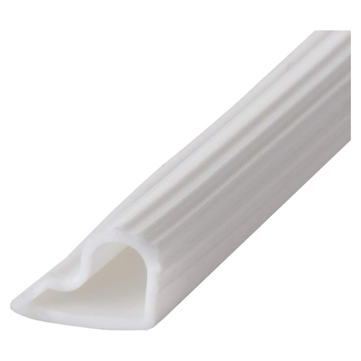 Sello de puerta aislante Trademark 6.1m silicona 1.27cm blanco