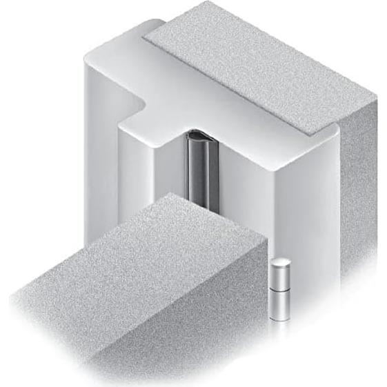 Sello de puerta aislante Trademark 6.1m silicona 1.27cm blanco
