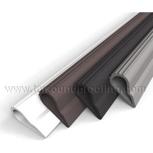 Sello de puerta aislante Trademark 6.1m silicona 1.27cm blanco