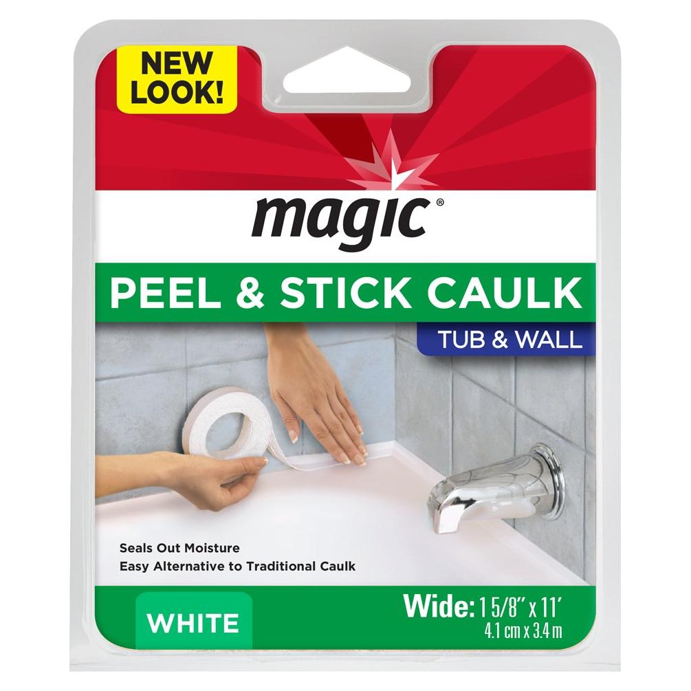 Masilla Autoadhesiva Magic para Baño 4.1 cm x 3.35 m Blanco