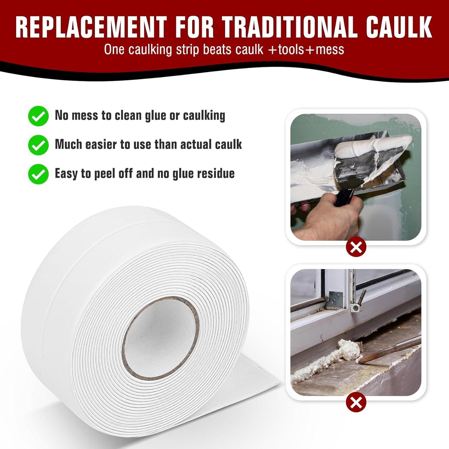 Cinta de Calafateo Impermeable COADOW 3.81 cm x 3.2 m