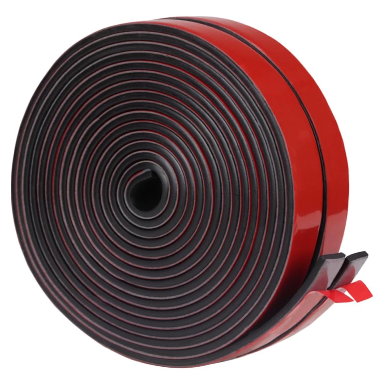 Tira de Goma Neopreno Adhesiva TORRAMI 1.27cm x 0.32cm x 3.05m