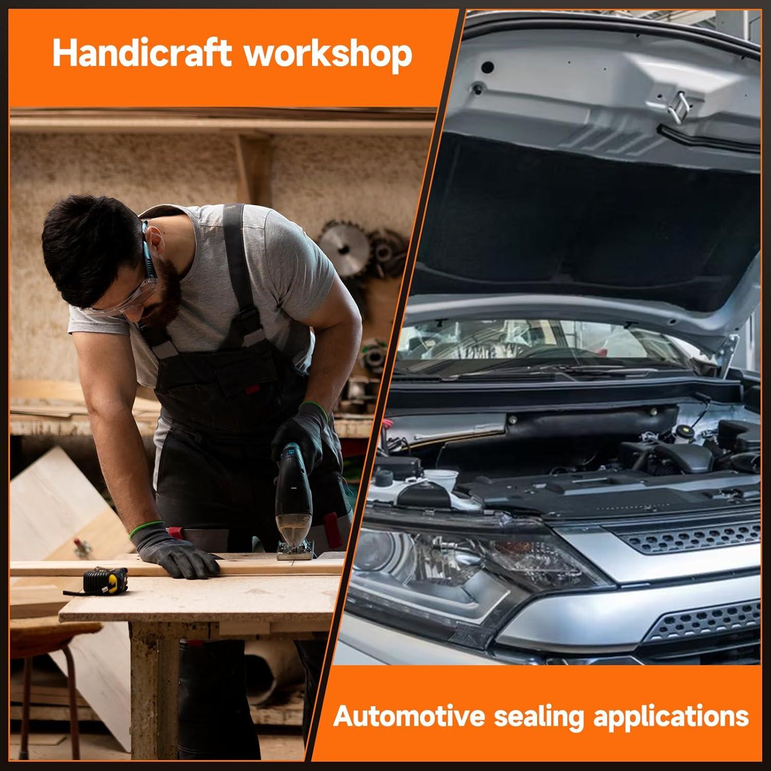 Tira de Goma Neopreno Adhesiva TORRAMI 1.27cm x 0.32cm x 3.05m