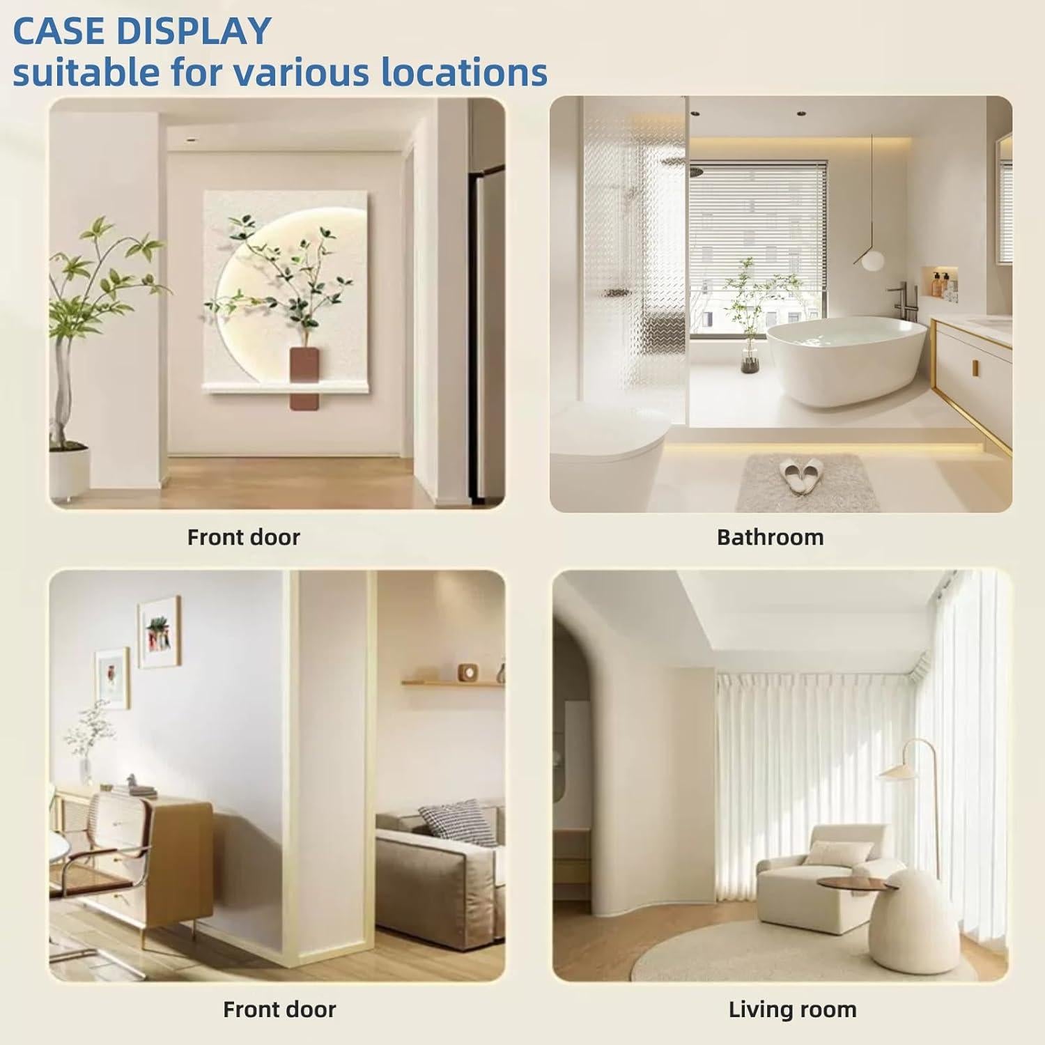 Moldura Flexible de Silicona Conwang 299.72 cm para Bordes Curvados