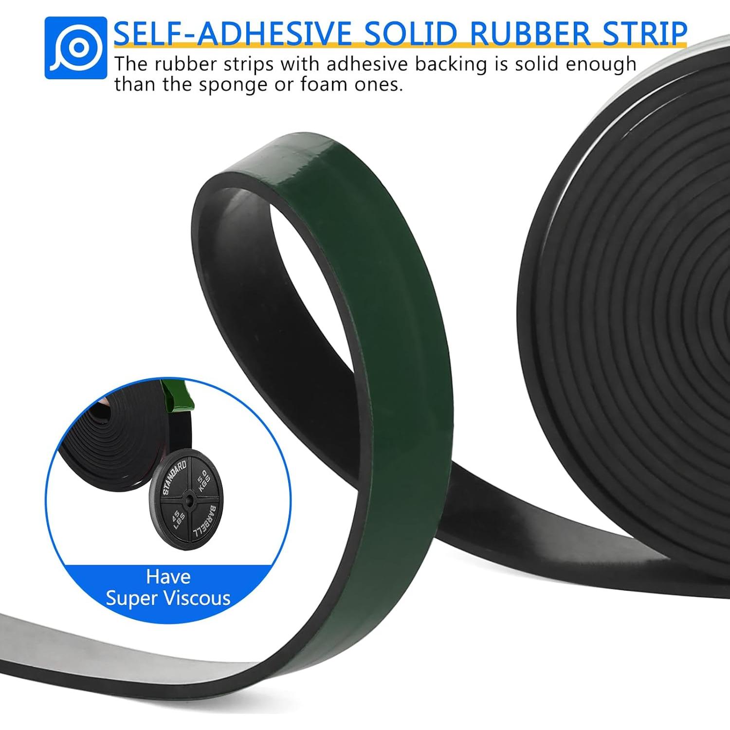 Tira de Goma Adhesiva HooTown 5.08cm Ancha x 3.2mm Gruesa