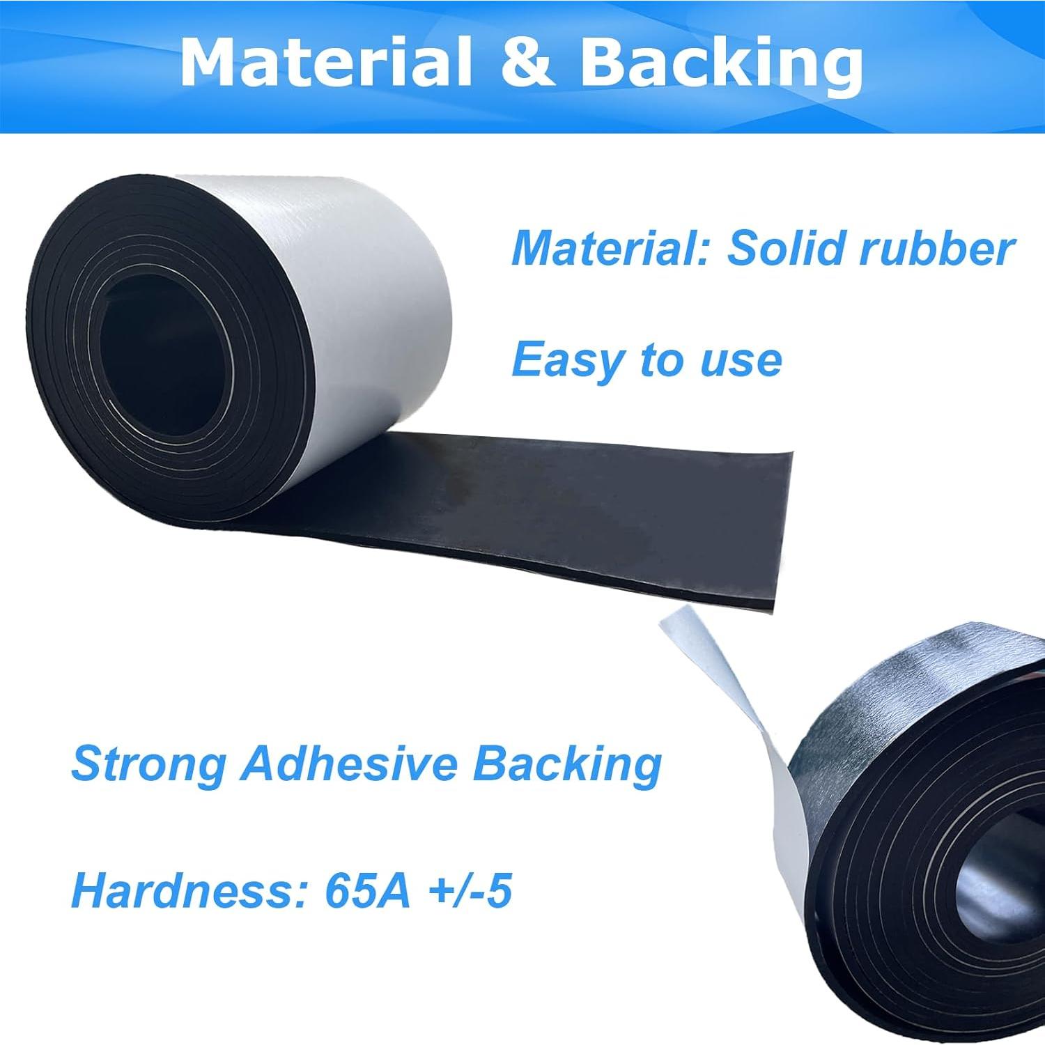 Tira de goma adhesiva SUCOHANS 4x3m 1/8" para bricolaje