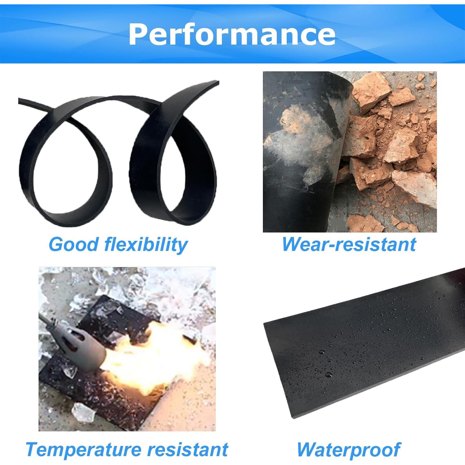 Tira de goma adhesiva SUCOHANS 4x3m 1/8" para bricolaje