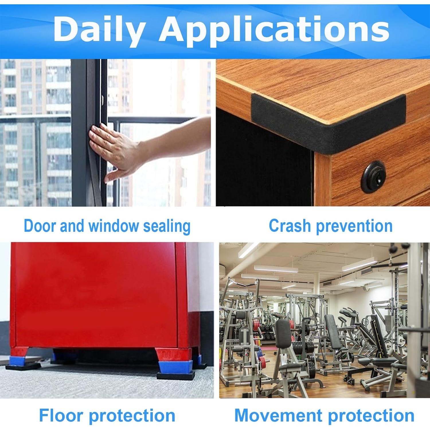 Tira de goma adhesiva SUCOHANS 4x3m 1/8" para bricolaje