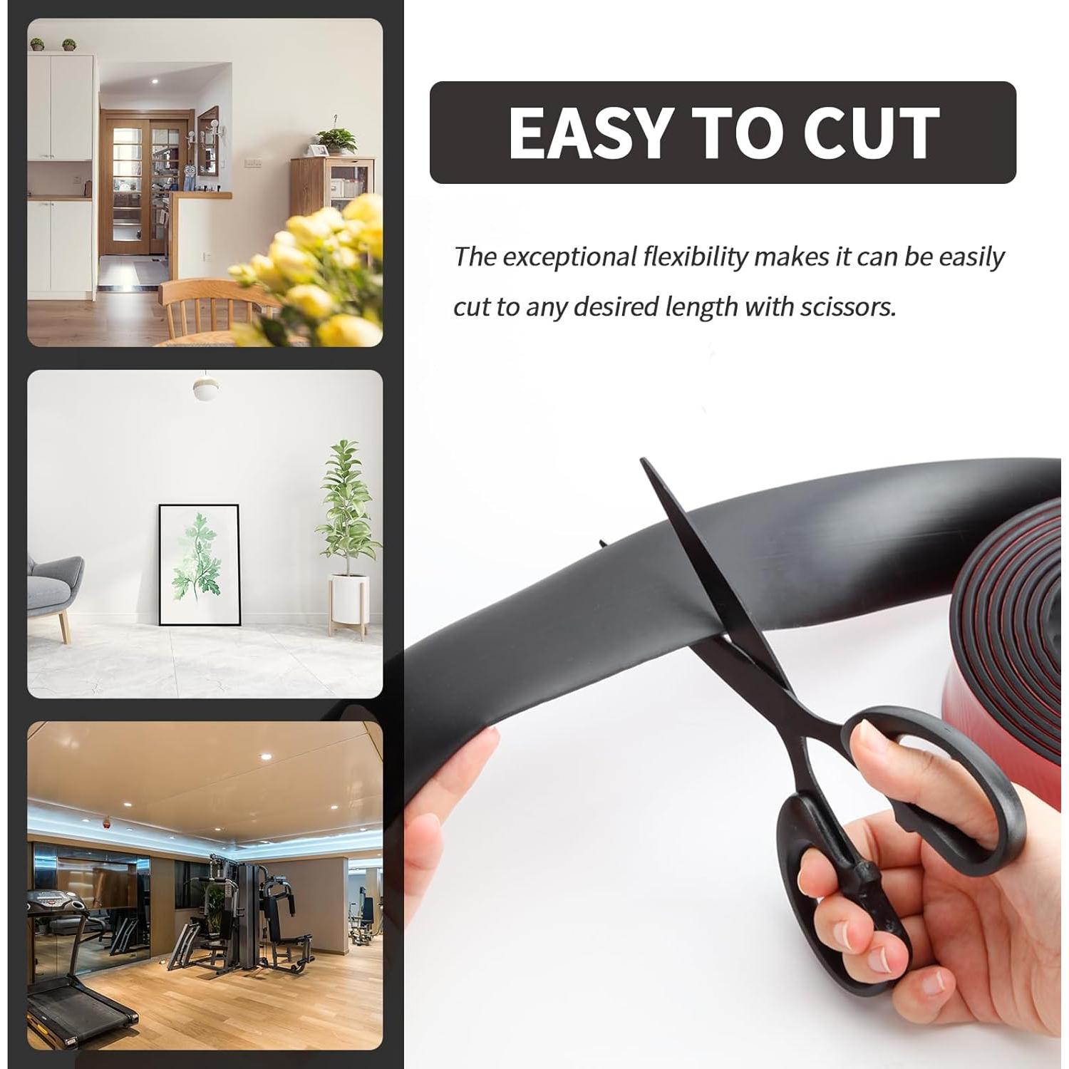 Tiras de goma autoadhesivas Heonay 5.08 cm x 3.05 m