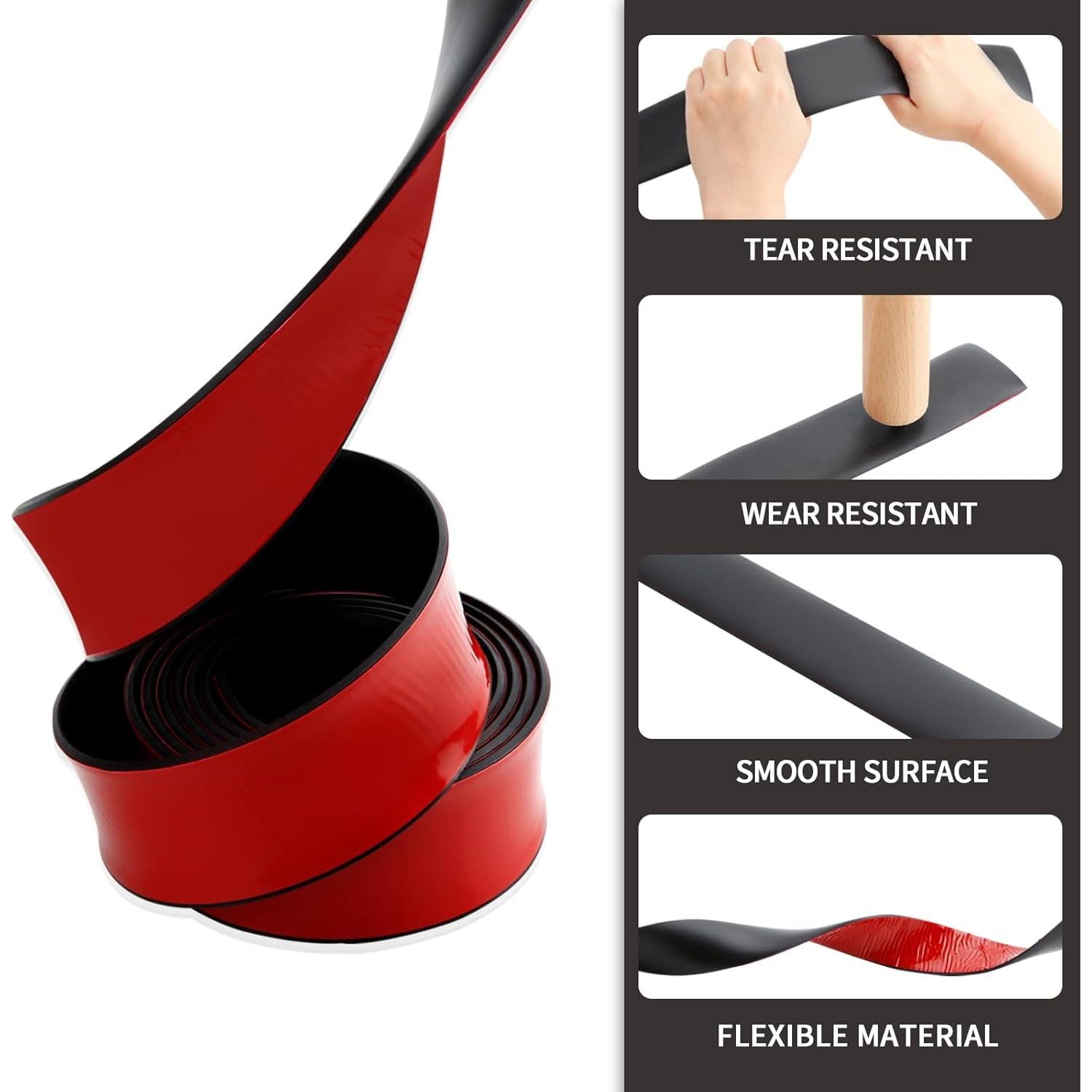 Tiras de goma autoadhesivas Heonay 5.08 cm x 3.05 m