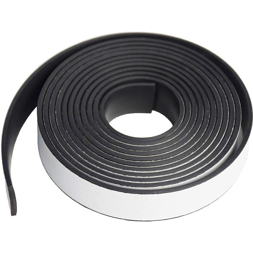 Tiras de goma neopreno autoadhesivas DOBTIM 1cm x 3m 1/8" grosor