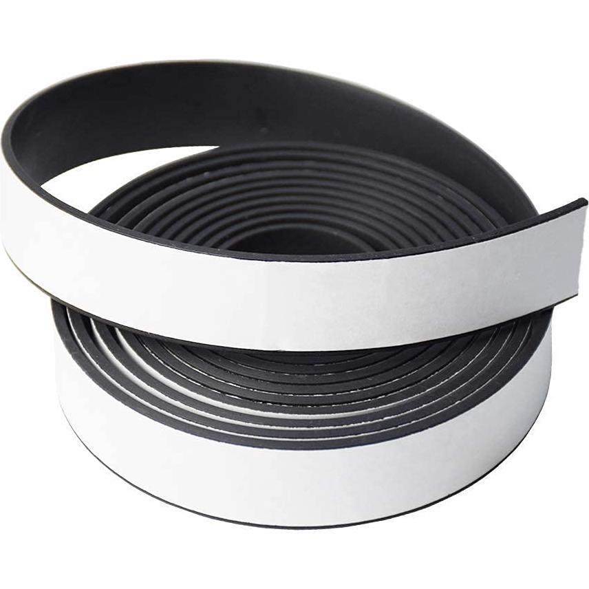 Tiras de goma neopreno autoadhesivas DOBTIM 1cm x 3m 1/8" grosor