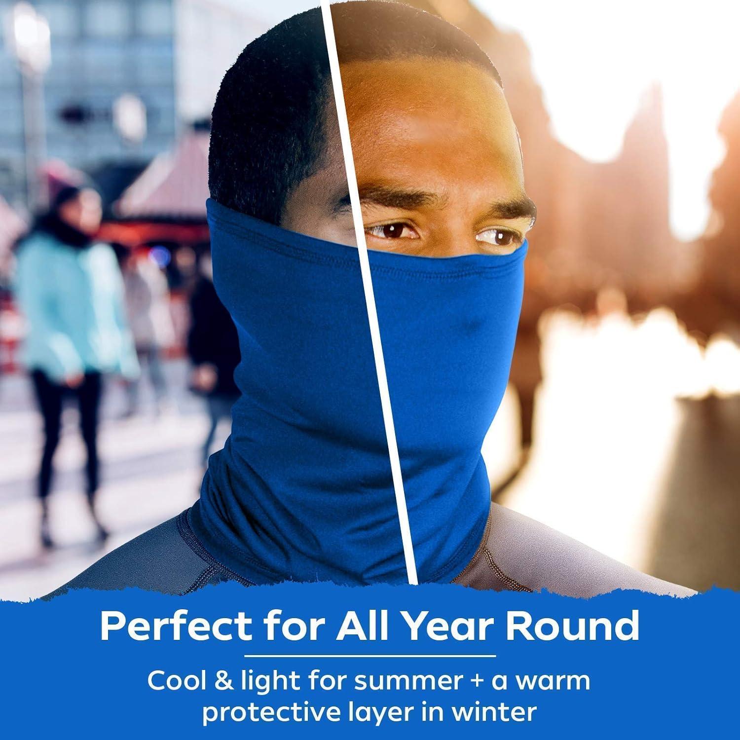 Gaiter de Cuello WindRider UPF 50+ Azul para Hombres y Mujeres