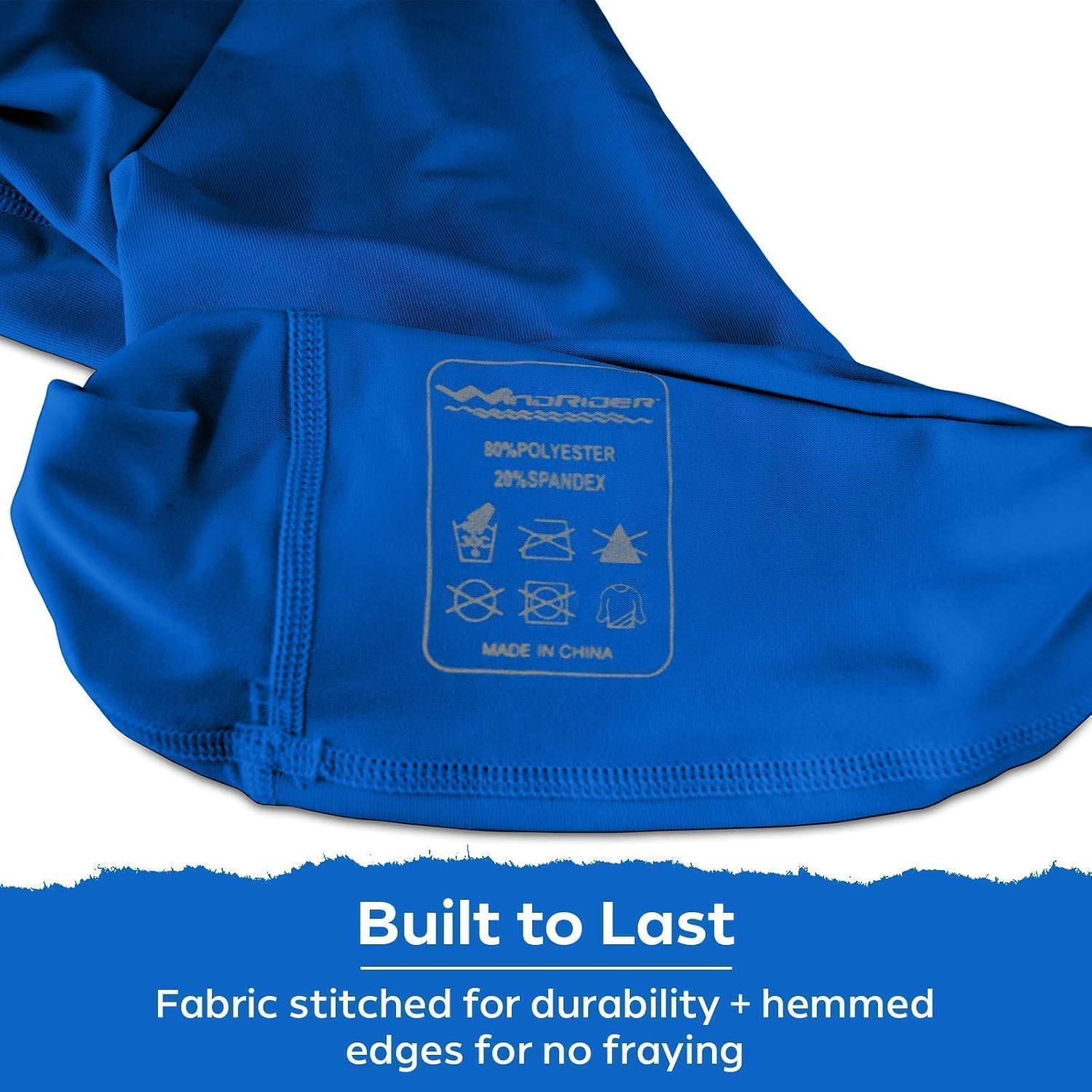 Gaiter de Cuello WindRider UPF 50+ Azul para Hombres y Mujeres