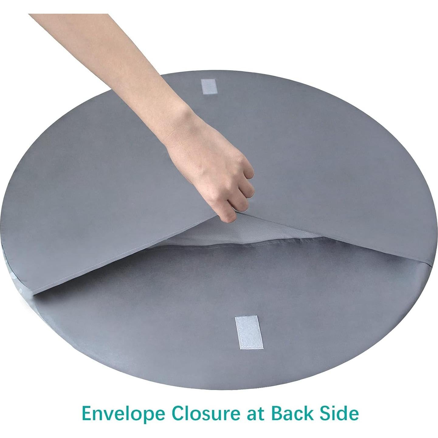 Sábanas para Cuna Biloban 2 Piezas Algodón Ajustadas Gris