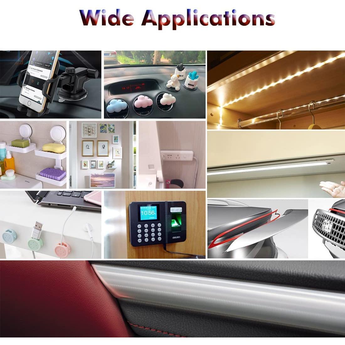 Cinta Adhesiva Doble Cara LLPT 2 cm x 32.9 m Resistente al Clima