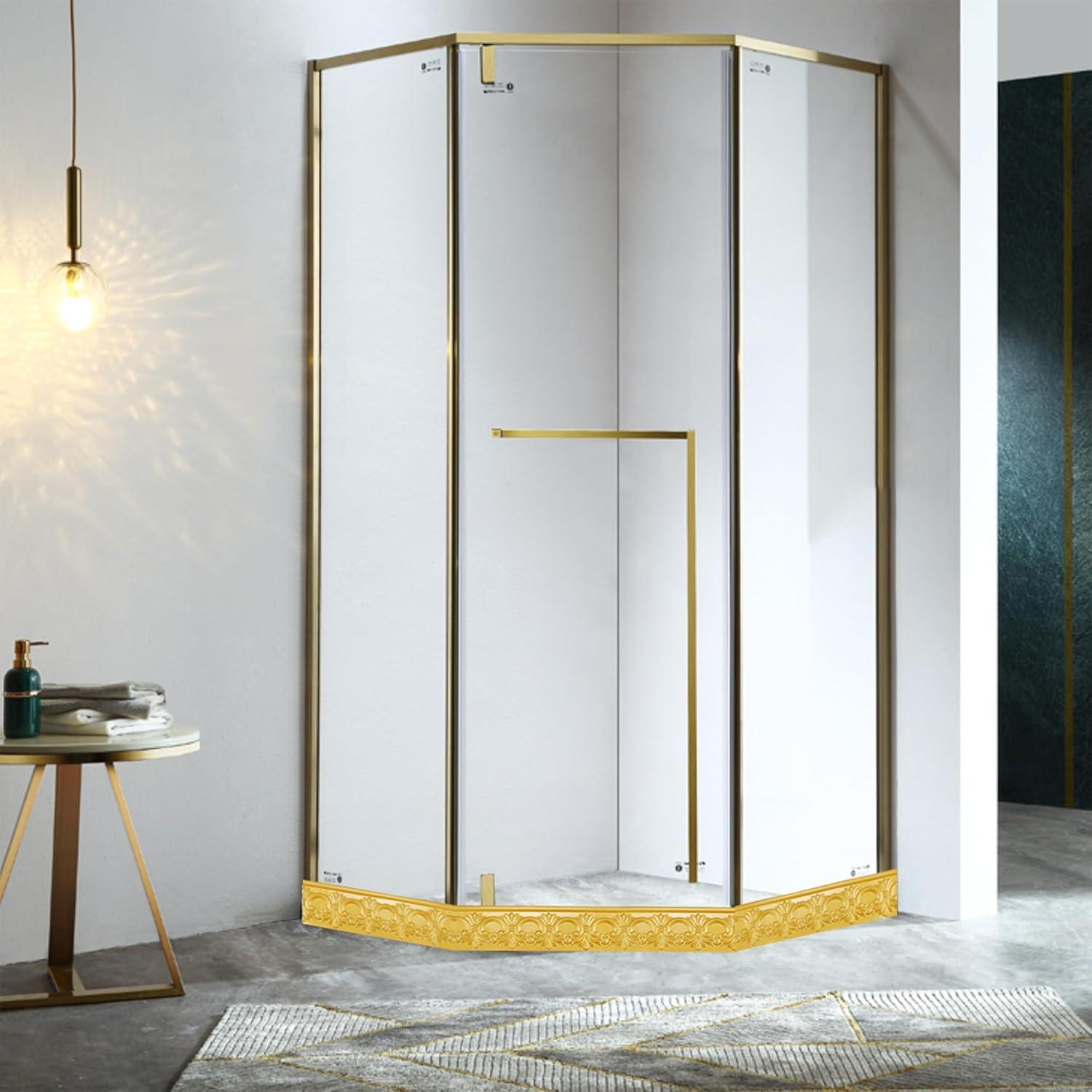 Moldura Autoadhesiva Flexible Leenevs 3m Dorado PVC