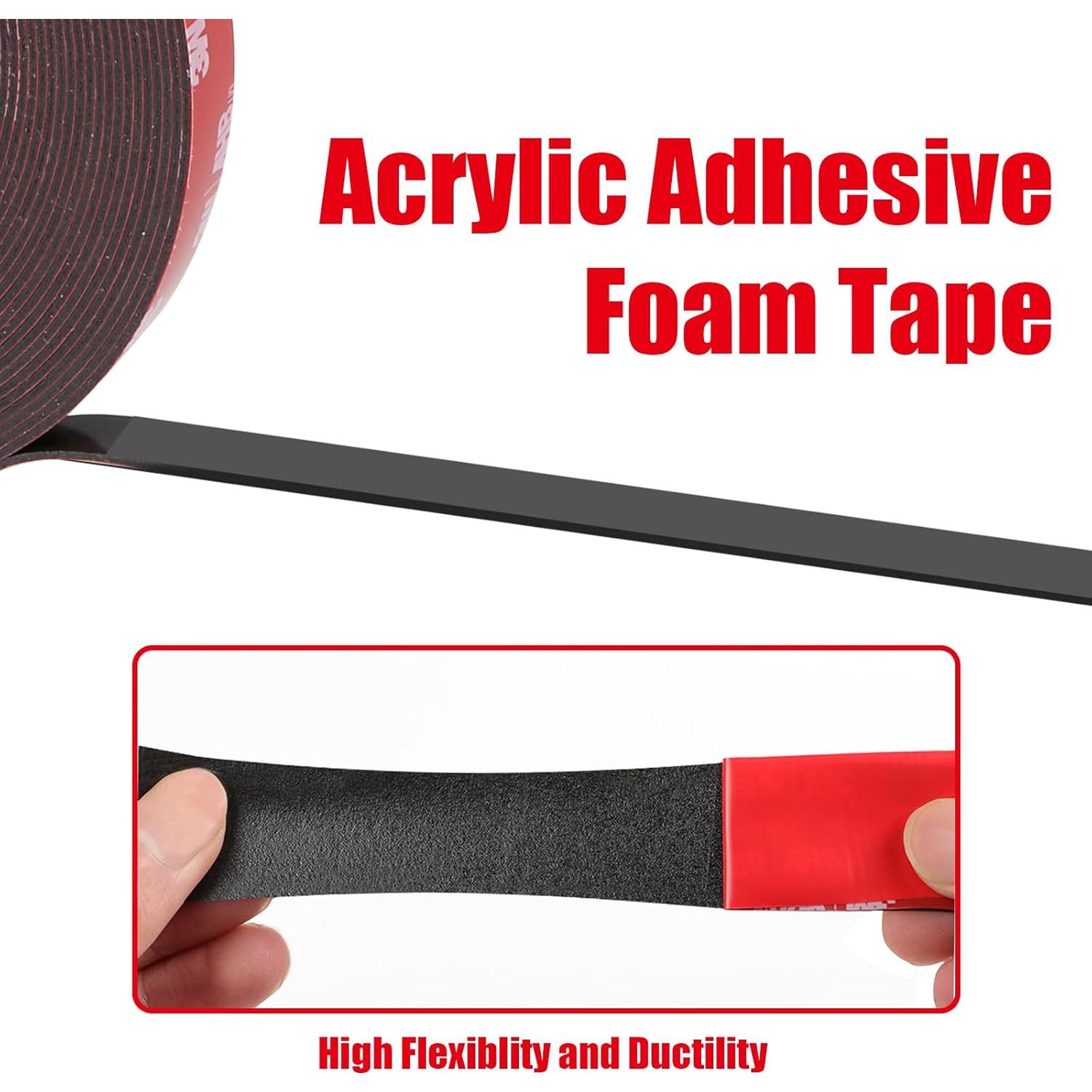 Cinta Doble Cara 3M VHB 11.1m x 1cm Resistente Temperaturas