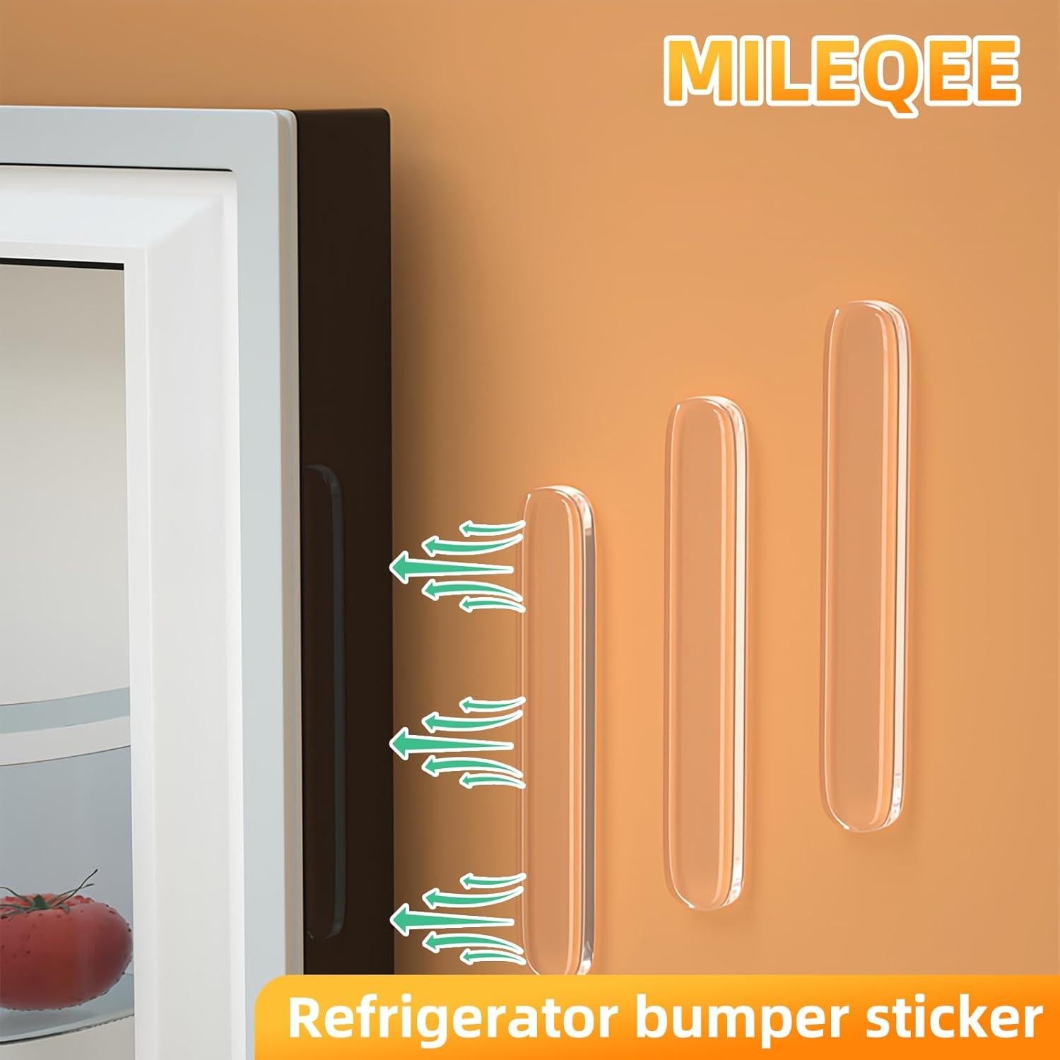 10 Tiras Protectores Transparentes MILEQEE para Puertas y Muebles