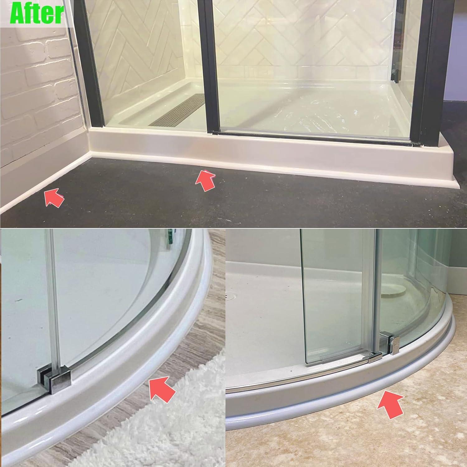 Tira de Sellado Flexible Autoadhesiva WOLAIYE 3m Blanca