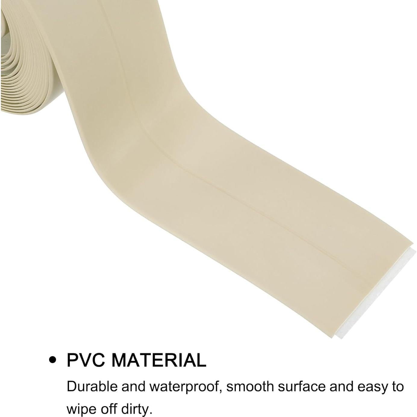 Cinta de Sellado Impermeable Autoadhesiva uxcell 38mm x 3.2m Beige