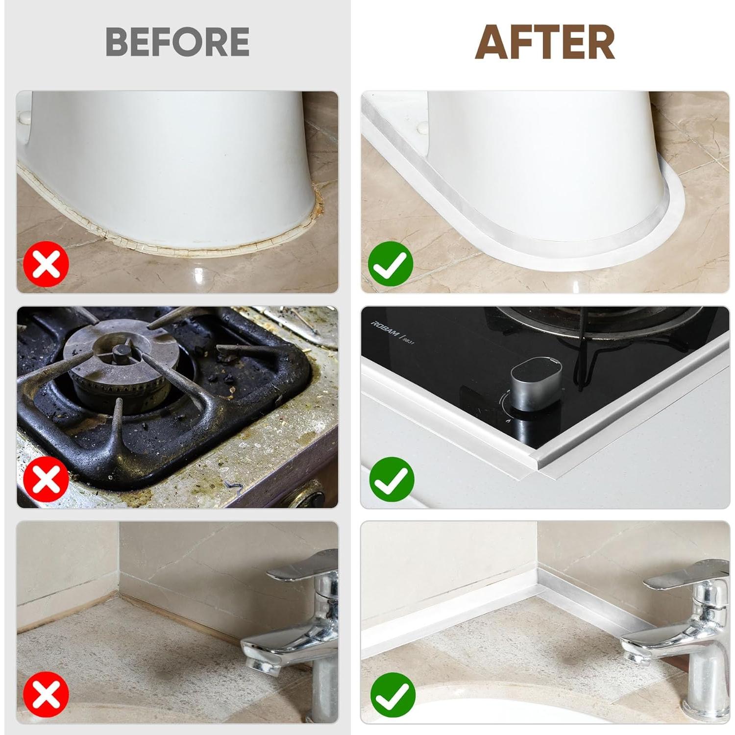 Cinta de Calafateo Autoadhesiva Blanca Effectlife 4 Rollos