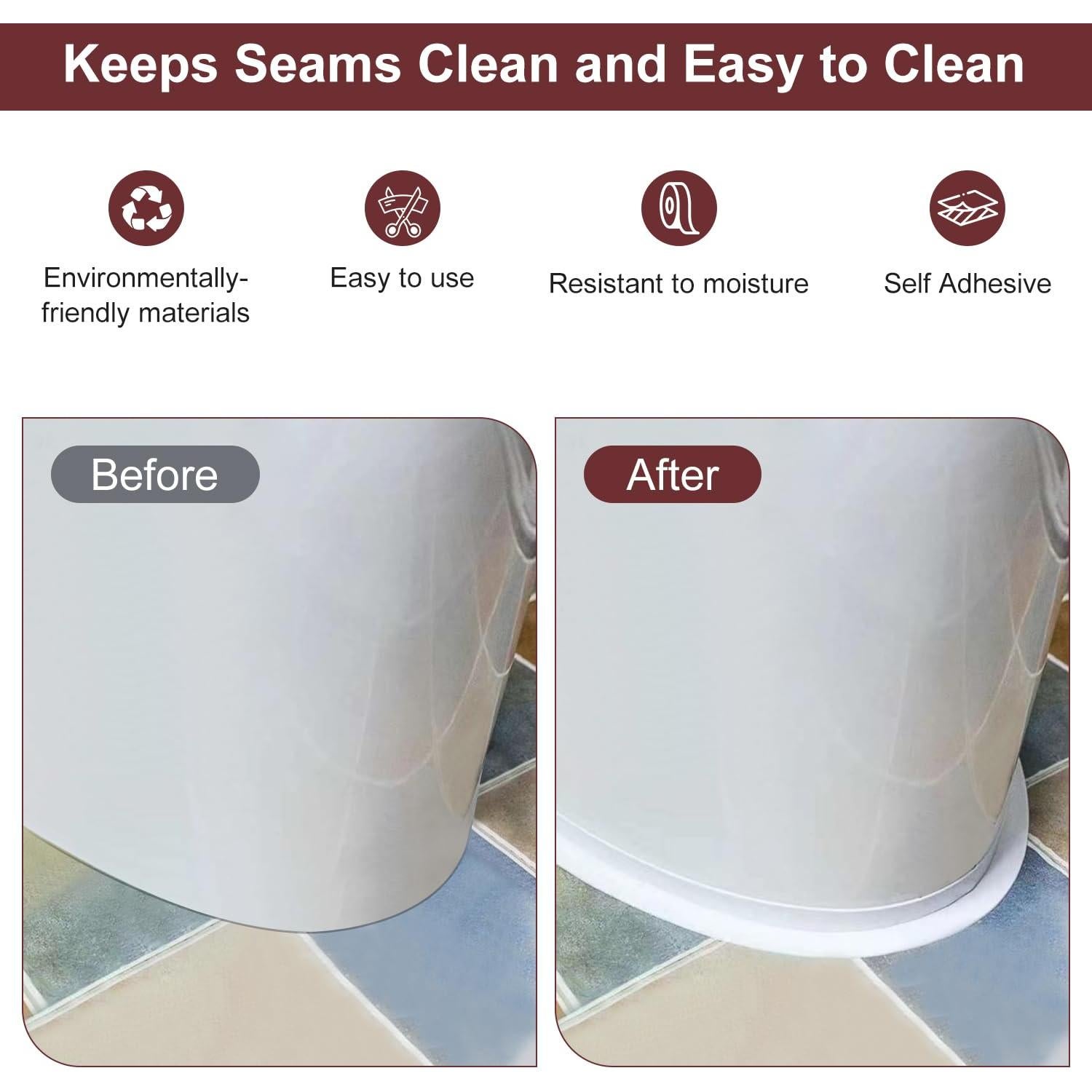 Cinta de Calafateo Blanca Autoadhesiva Kwtpsg 38mm x 3.2m