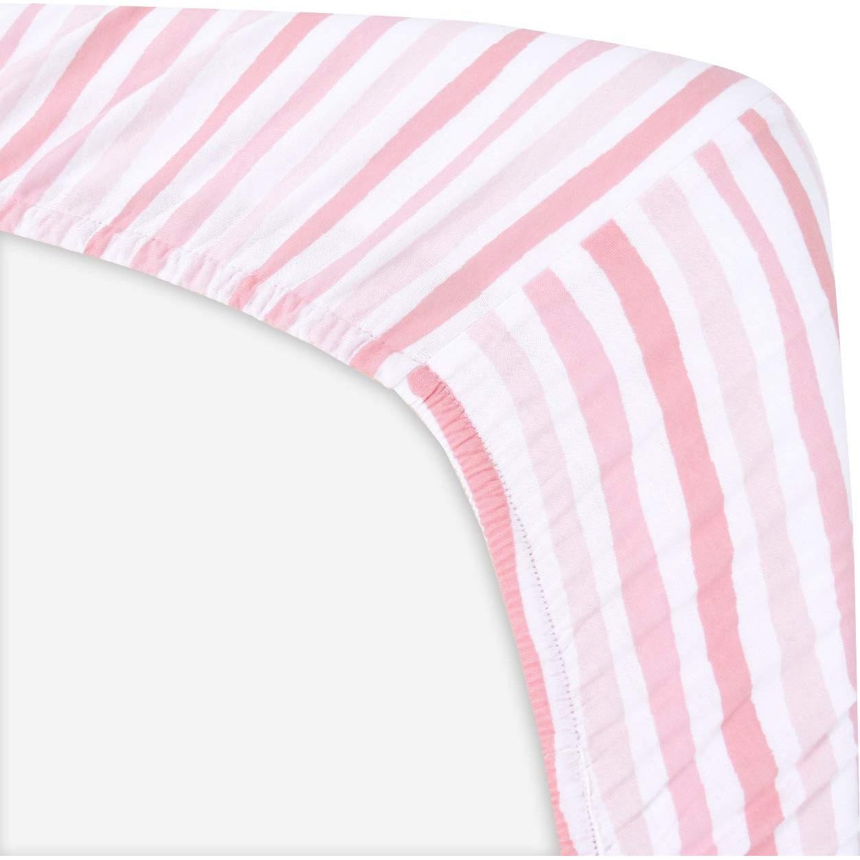 Sábanas para Cuna Biloban 2 Piezas 100% Algodón Rosa